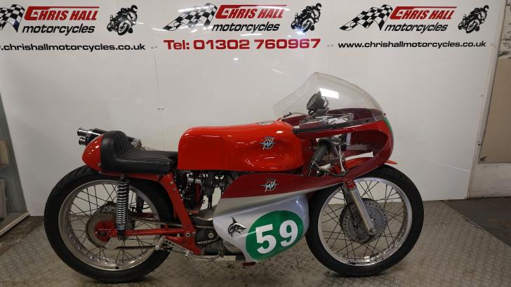 Here's a photo of the MV AGUSTA CS175 RACE BIKE, currently available for sale
