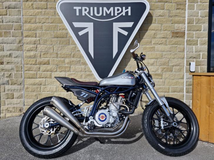 Here's a photo of the CCM SPITFIRE FLAT TRACKER, currently available for sale