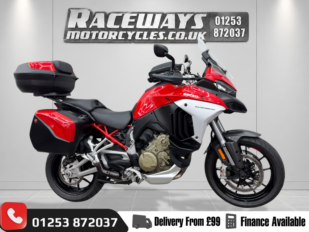 Main photo of this Used Ducati MULTISTRADA V4 S that's available to buy at Raceways Motorcycles, located in Fleetwood