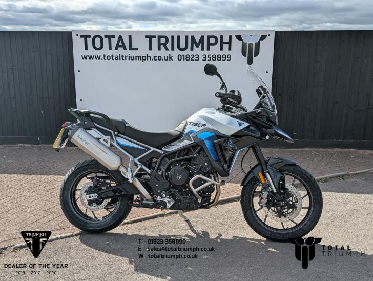 Here's a photo of the TRIUMPH TIGER 900 ALPINE EDITION, currently available for sale