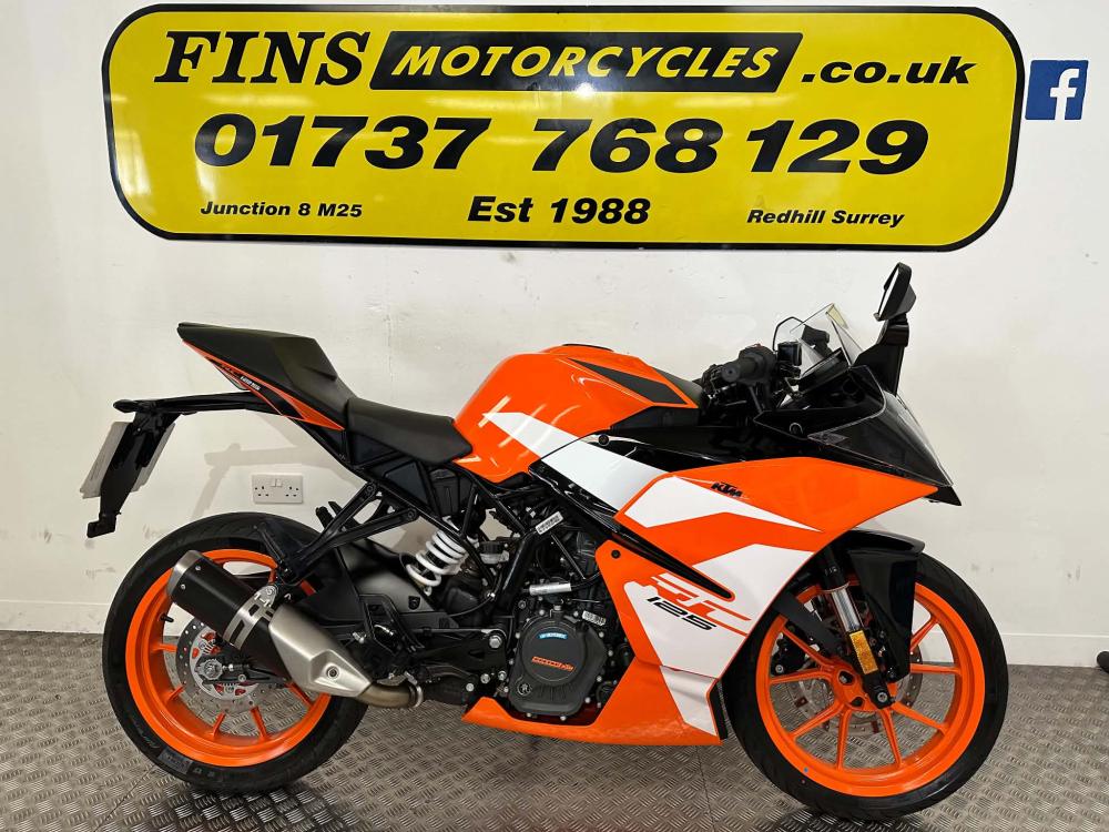 Main photo of this Used KTM RC 125 that's available to buy at Fins Motorcycles, located in Redhill