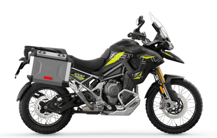 Here's a photo of the TRIUMPH TIGER 1200 DESERT EDITION, currently available for sale