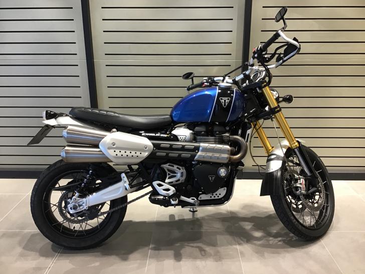 Here's a photo of the TRIUMPH SCRAMBLER 1200 XE, currently available for sale