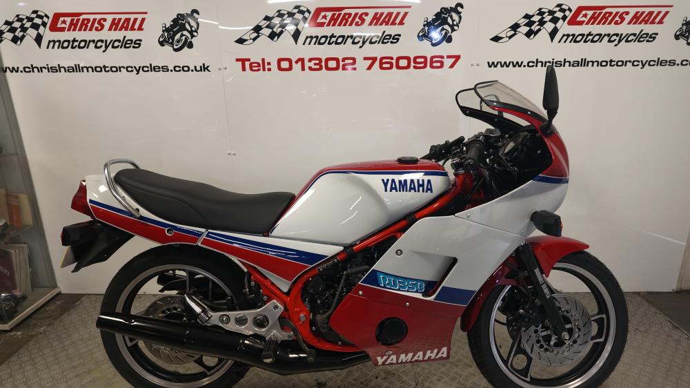 Main photo of this Classic Yamaha RD that's available to buy at Chris Hall Motorcycles, located in Doncaster
