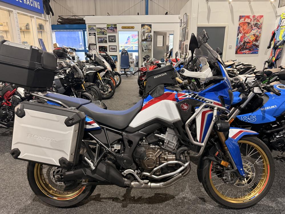 Main photo of this Used Honda CRF1000L AFRICA TWIN DCT that's available to buy at Powerslide Motorcycles Derby Ltd, located in Derby