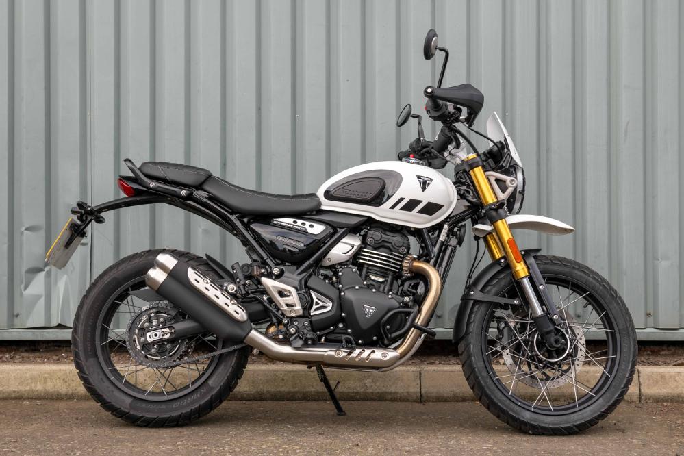 Main photo of this Used Triumph SCRAMBLER 400 XC that's available to buy at Edinburgh Triumph, located in Edinburgh