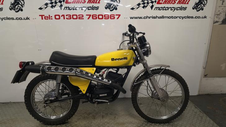 Here's a photo of the BENELLI 125, currently available for sale