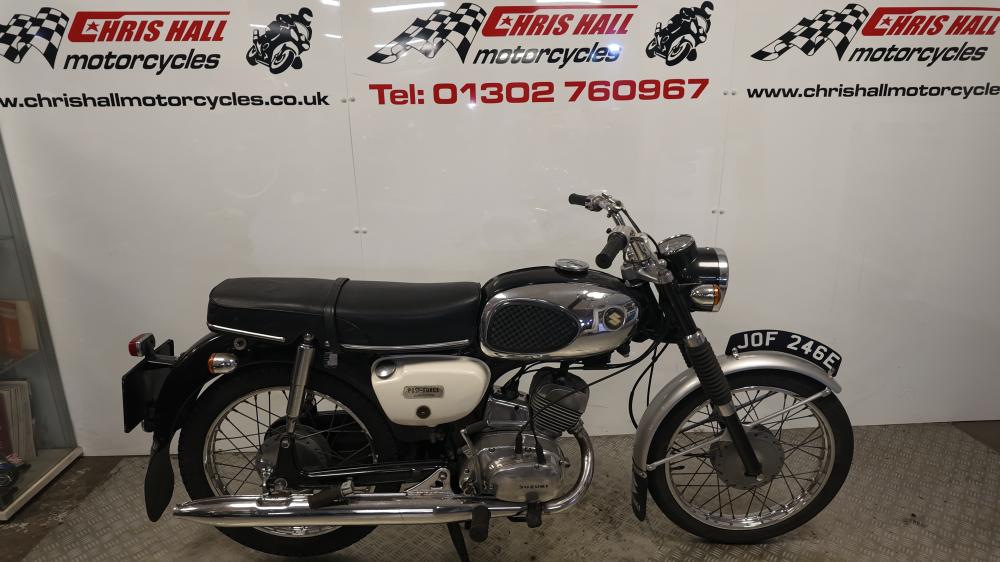 Main photo of this Classic Suzuki B that's available to buy at Chris Hall Motorcycles, located in Doncaster