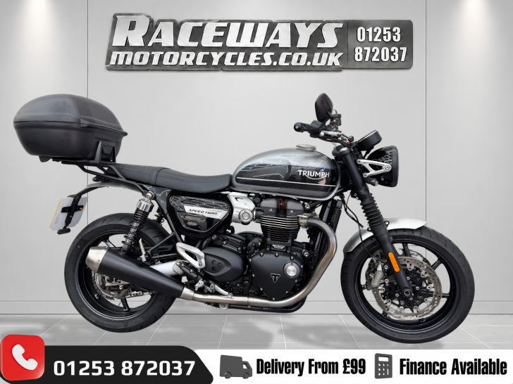 Here's a photo of the TRIUMPH SPEED TWIN 1200, currently available for sale