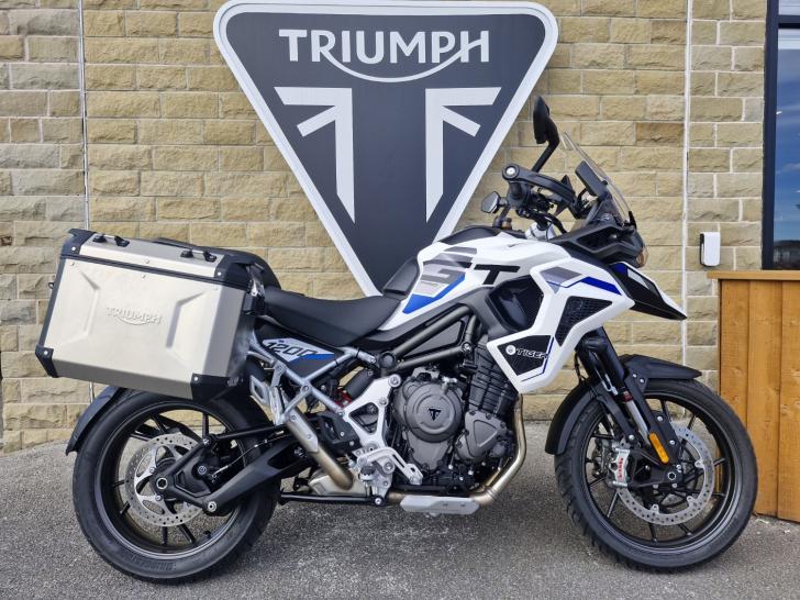 Here's a photo of the TRIUMPH TIGER 1200 ALPINE EDITION, currently available for sale