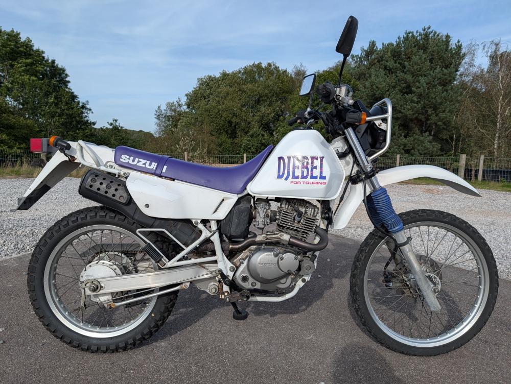 Main photo of this Used Suzuki DR200 DJEBEL that's available to buy at Motorbikes 1980 Ltd, located in Congleton