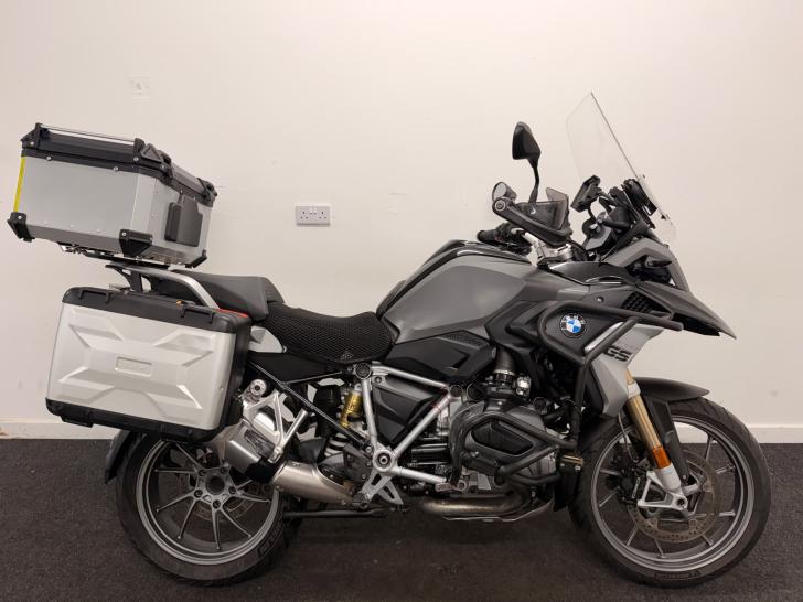Here's a photo of the BMW R 1250 GS TE, currently available for sale
