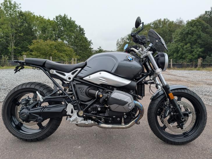 Here's a photo of the BMW R NINE T PURE, currently available for sale