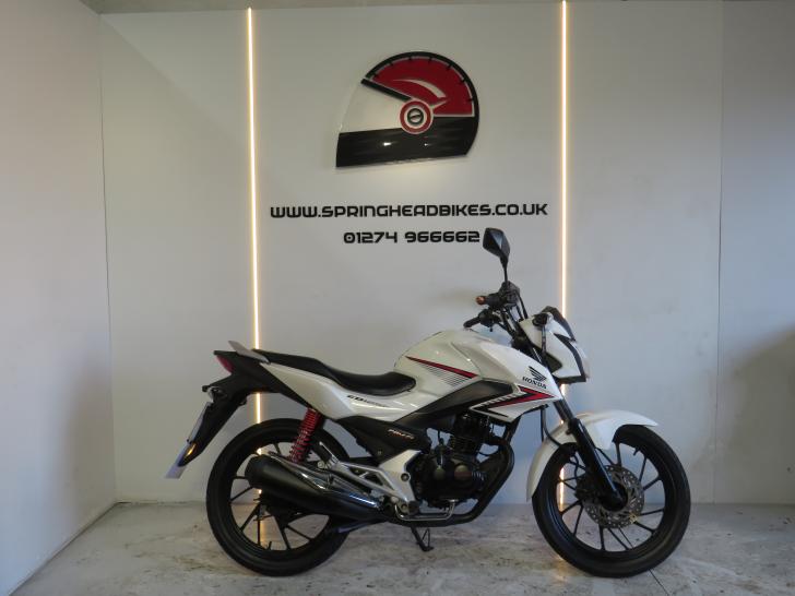 Here's a photo of the HONDA CB125F, currently available for sale