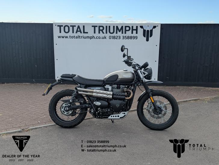 Used Triumph STREET SCRAMBLER SANDSTORM EDITION