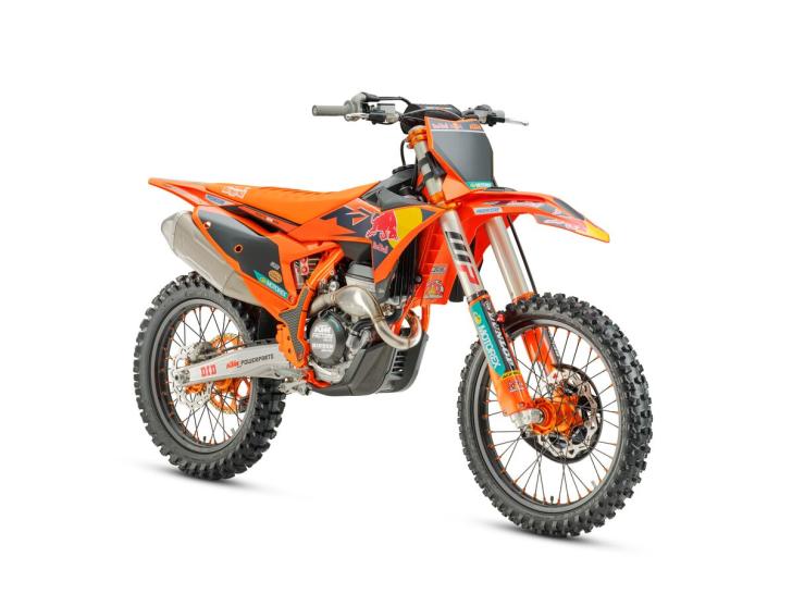 Here's a photo of the KTM 250 SX-F FACTORY EDITION, currently available for sale