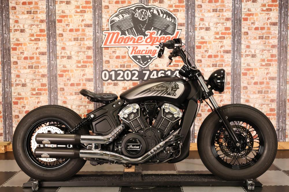 Main photo of this Used Indian Motorcycle SCOUT BOBBER TWENTY that's available to buy at Moore Speed Racing, located in Poole