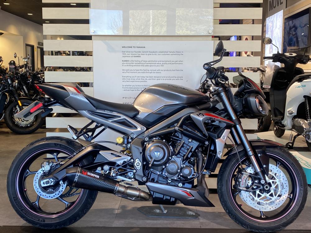Main photo of this Used Triumph STREET TRIPLE 765 RS that's available to buy at Dave Death Motorcycles, located in Newport