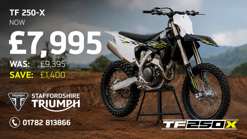 New Triumph TF 250-X TF 250-X for sale in Stoke On Trent